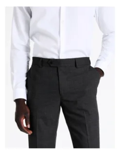Slim Puppytooth Suit Pant In Charcoal 6 Slim Puppytooth Suit Pant In Charcoal -Myer Clothing Shop 967570840 3 720x928
