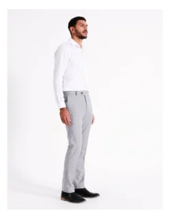 Tailored Windowpane Suit Pant In Grey 9 Tailored Windowpane Suit Pant In Grey -Myer Clothing Shop 967571650 4 720x928
