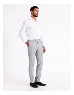 Tailored Windowpane Suit Pant In Grey 11 Tailored Windowpane Suit Pant In Grey -Myer Clothing Shop 967571650 7 720x928