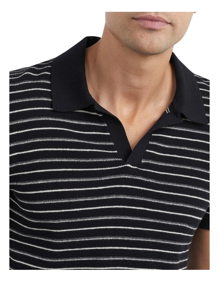 French Connection Summer Knit Polo 4 French Connection Summer Knit Polo - Image 4