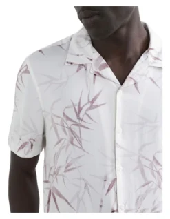 French Connection Bamboo Camp Collar Classic Fit Shirt -Myer Clothing Shop 968052970 4 720x928