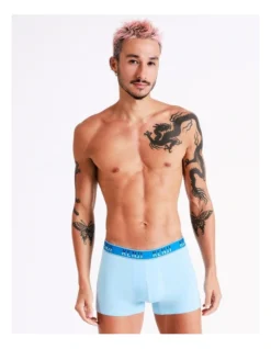 3 Pack Plain Trunks In Assorted -Myer Clothing Shop 968196160 6 720x928