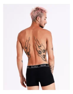 3 Pack Stripe Trunks In Emerald Night -Myer Clothing Shop 968196340 4 720x928