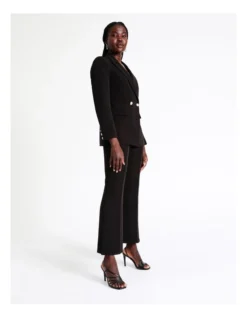 Double Breasted Blazer In Black 11 Double Breasted Blazer In Black -Myer Clothing Shop 968301370 5 720x928