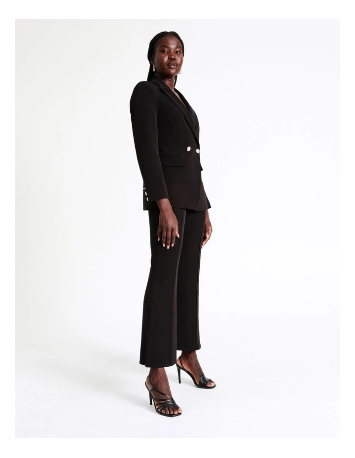 Double Breasted Blazer In Black 5 Double Breasted Blazer In Black - Image 5