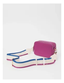 Cali Bag Strap Accessory In Stripe Blue/Natural/Purple -Myer Clothing Shop 968542300 3 720x928