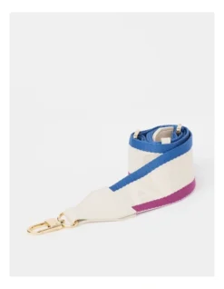 Cali Bag Strap Accessory In Stripe Blue/Natural/Purple -Myer Clothing Shop 968542300 4 720x928