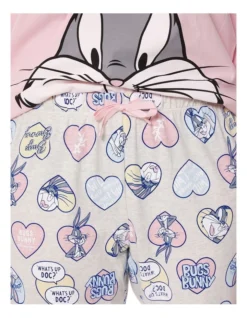 Long Sleeve PJ Set In Bugs Placement -Myer Clothing Shop 968553190 4 720x928