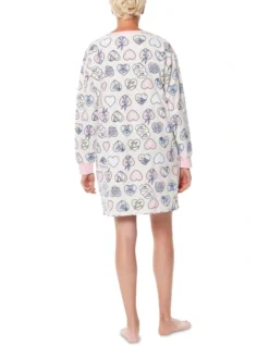 Bugs Bunny Long Sleeve High Low Nightie In Hearts Print 7 Bugs Bunny Long Sleeve High Low Nightie In Hearts Print -Myer Clothing Shop 968553280 4 720x928