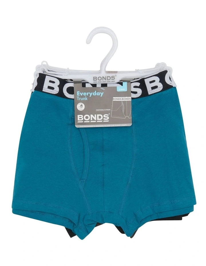 Bonds Everyday Trunk 5 Pack In Multi 2 Bonds Everyday Trunk 5 Pack In Multi - Image 2