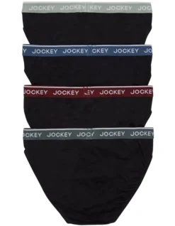 Jockey 4 Pack Brief In Black 5 Jockey 4 Pack Brief In Black -Myer Clothing Shop 968583070 3 720x928