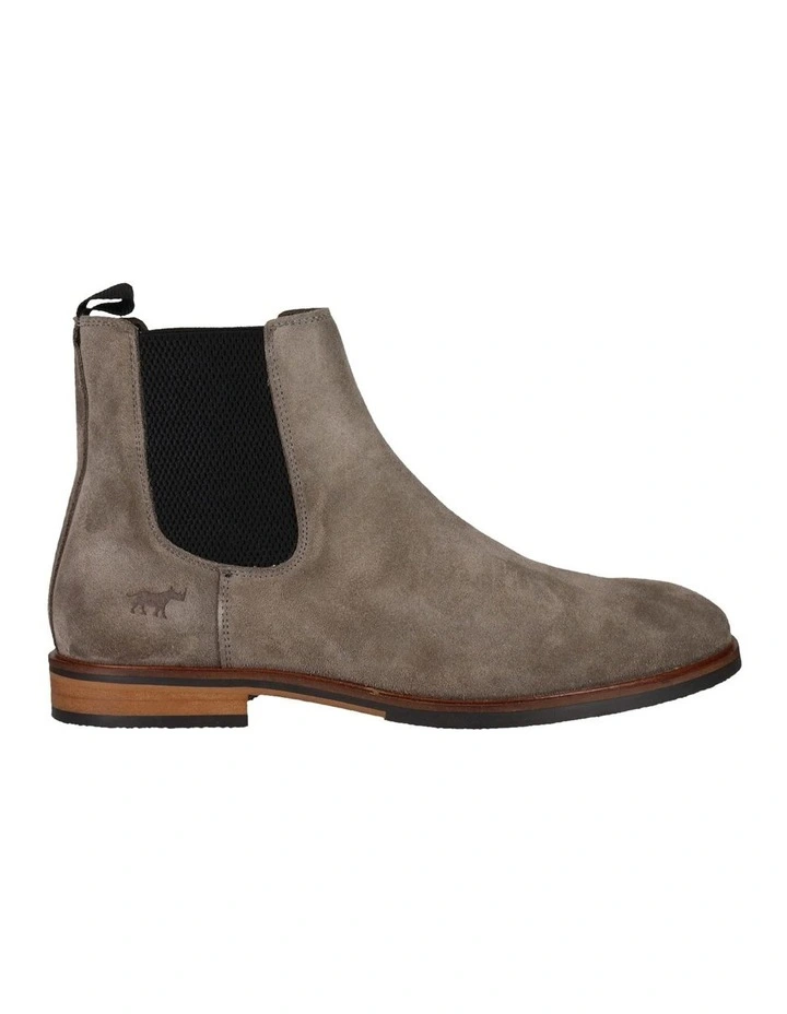 Richmond Boot In Grey Suede 1 Richmond Boot In Grey Suede