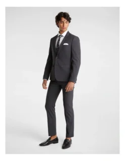 Butler Slim Suit Jacket In Grey -Myer Clothing Shop 968654800 6 720x928