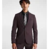 Orlando Skinny Suit Jacket In Purple
