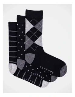 3 Pack Fashion Cotton Classic Pack In Black