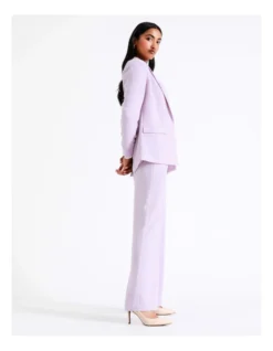 Basque Crepe Edge To Edge Blazer In Lilac 11 Basque Crepe Edge To Edge Blazer In Lilac -Myer Clothing Shop 968714470 5 720x928