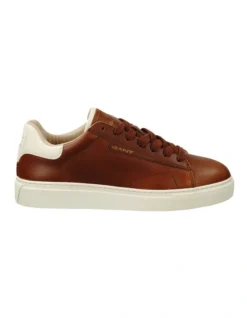 Gant Mc Julien Leather Sneaker In Brown