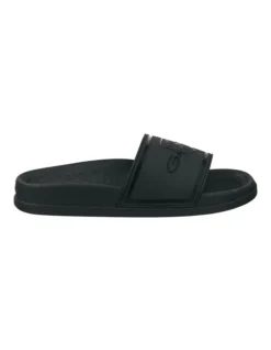 Gant Beachrock Slides In Black