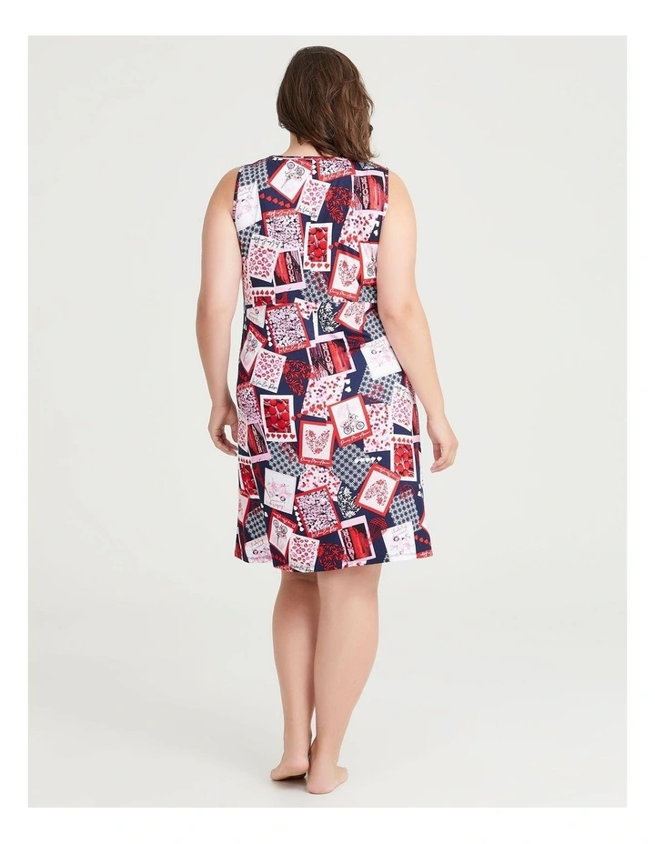 Bamboo Polaroid Print Nightie Print 2 Bamboo Polaroid Print Nightie Print - Image 2