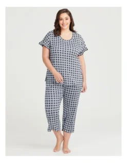 Bamboo Gingham Heart Pyjama Top In Blue Multi 6 Bamboo Gingham Heart Pyjama Top In Blue Multi -Myer Clothing Shop 968876920 3 720x928