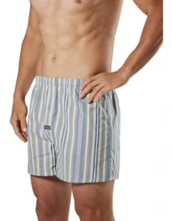 3 Pack Bush Crew Cotton Boxer Short In Blue 6 3 Pack Bush Crew Cotton Boxer Short In Blue -Myer Clothing Shop 968895730 3 720x928