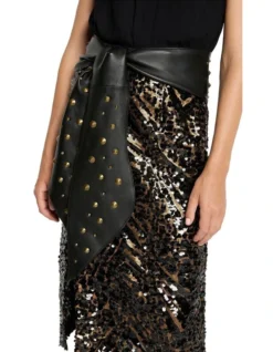 Midnight Getaway Belt In Black