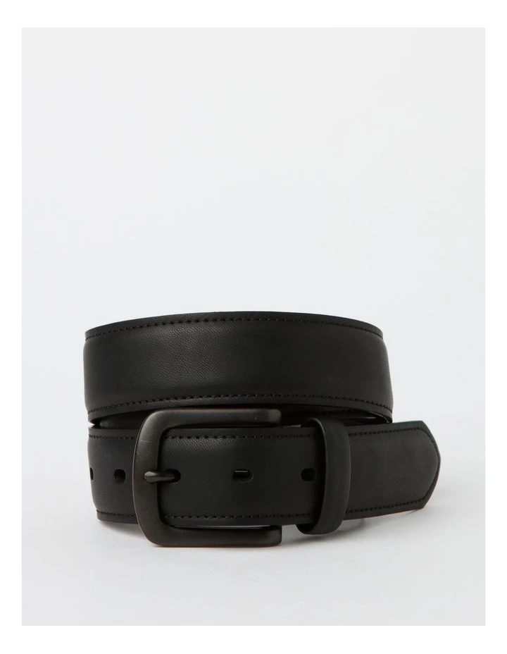 Pin Buckle Belt In Black 1 Pin Buckle Belt In Black