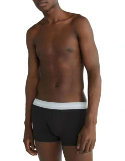 Calvin Klein 3 Pack Cotton Stretch Low Rise Trunks In Black -Myer Clothing Shop 969314590 3 720x928