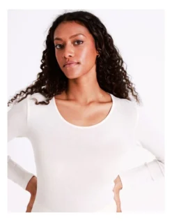 SOHO Thermal Top In Ivory