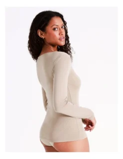 SOHO Thermal Top In Beige -Myer Clothing Shop 969394150 969406480 6 720x928