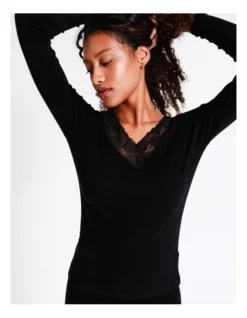 Soho Thermal Top In Black 9 Soho Thermal Top In Black -Myer Clothing Shop 969394240 969397210 5 720x928