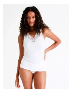 Soho Thermal Tank Top In Black -Myer Clothing Shop 969394330 969408280 4 720x928