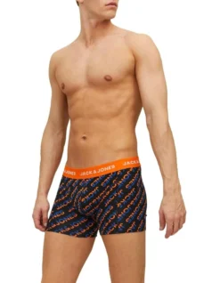 Jack & Jones Rikke 3 Pack Trunks In Multi -Myer Clothing Shop 969599800 4 720x928