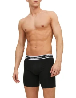 Jack & Jones 5 Pack Solid Trunks In Black -Myer Clothing Shop 969600430 5 720x928