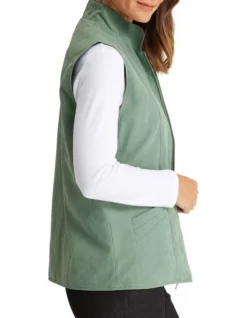 Microfibre Reversible Vest In Green 9 Microfibre Reversible Vest In Green -Myer Clothing Shop 969746770 3 720x928