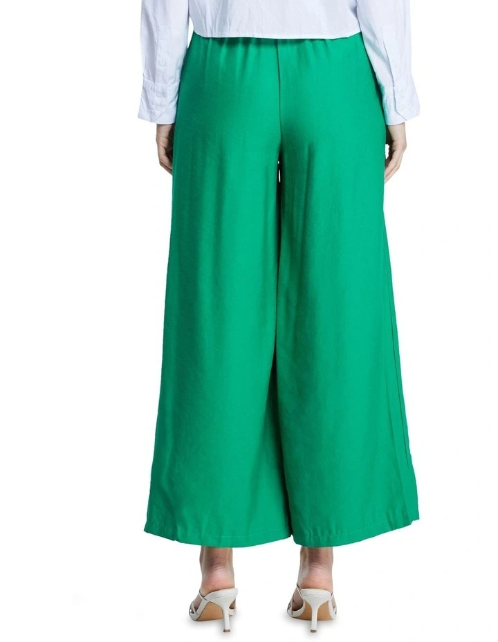Stella Jennifer Wide Leg Pant In Green 2 Stella Jennifer Wide Leg Pant In Green - Image 2