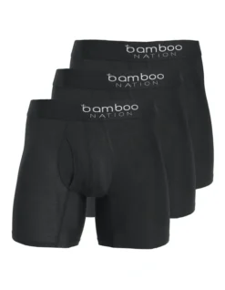 3 Pack Anti Chafe Jocks Underwear In Black