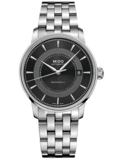 Mido Baroncelli Signature In Black