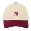 AMERICAN NEEDLE NY 2 Tone Ball Park Cap In White