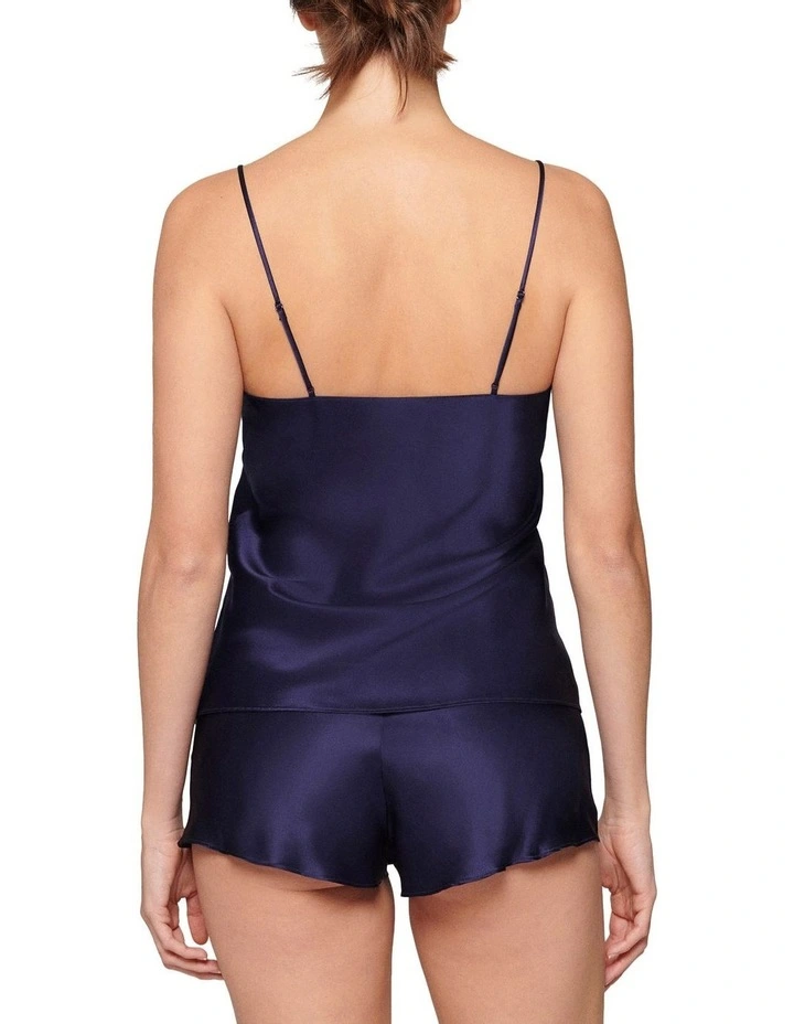 Simone Perele Dream Silk Camisole In Midnight 2 Simone Perele Dream Silk Camisole In Midnight - Image 2