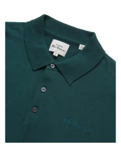 Ben Sherman Signature Long Sleeve Knitted Polo In Green 8 Ben Sherman Signature Long Sleeve Knitted Polo In Green -Myer Clothing Shop 970812550 4 720x928