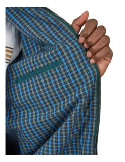 Ben Sherman Signature Harrington Jacket In Green -Myer Clothing Shop 970812910 6 720x928