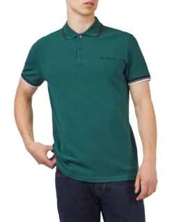 Ben Sherman Signature Polo In Green
