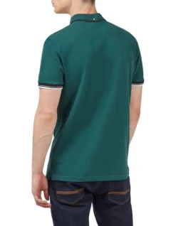 Ben Sherman Signature Polo In Green 7 Ben Sherman Signature Polo In Green -Myer Clothing Shop 970813360 3 720x928