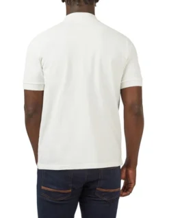 Ben Sherman Vertical Stripe Polo Snow White 7 Ben Sherman Vertical Stripe Polo Snow White -Myer Clothing Shop 970977250 3 720x928