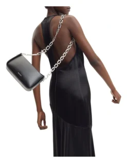 Calvin Klein Faux Leather Crossbody Bag In Black -Myer Clothing Shop 973887400 4 720x928