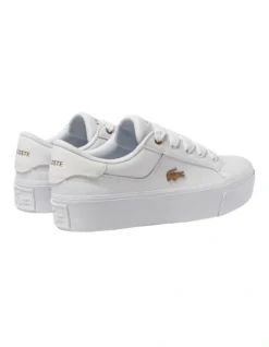 Lacoste Ziane Platform Leather Sneaker In White -Myer Clothing Shop 973933750 3 720x928