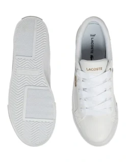 Lacoste Ziane Platform Leather Sneaker In White -Myer Clothing Shop 973933750 4 720x928