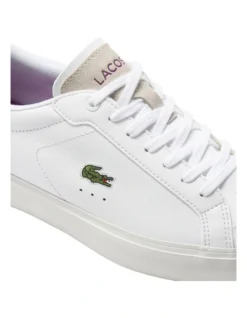 Lacoste Powercourt Leather Sneaker In White -Myer Clothing Shop 973934650 6 720x928
