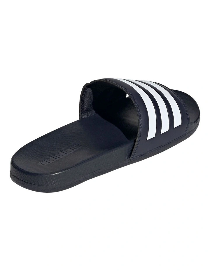 ADIDAS Adilette Comfort Slides In Blue 5 ADIDAS Adilette Comfort Slides In Blue - Image 5